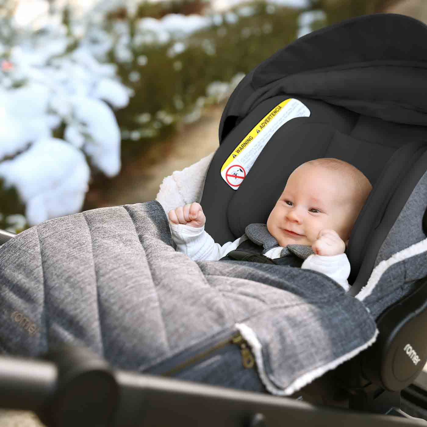 Romer® Winter Cover for Juni™ Infant Car Seat, Peppercorn