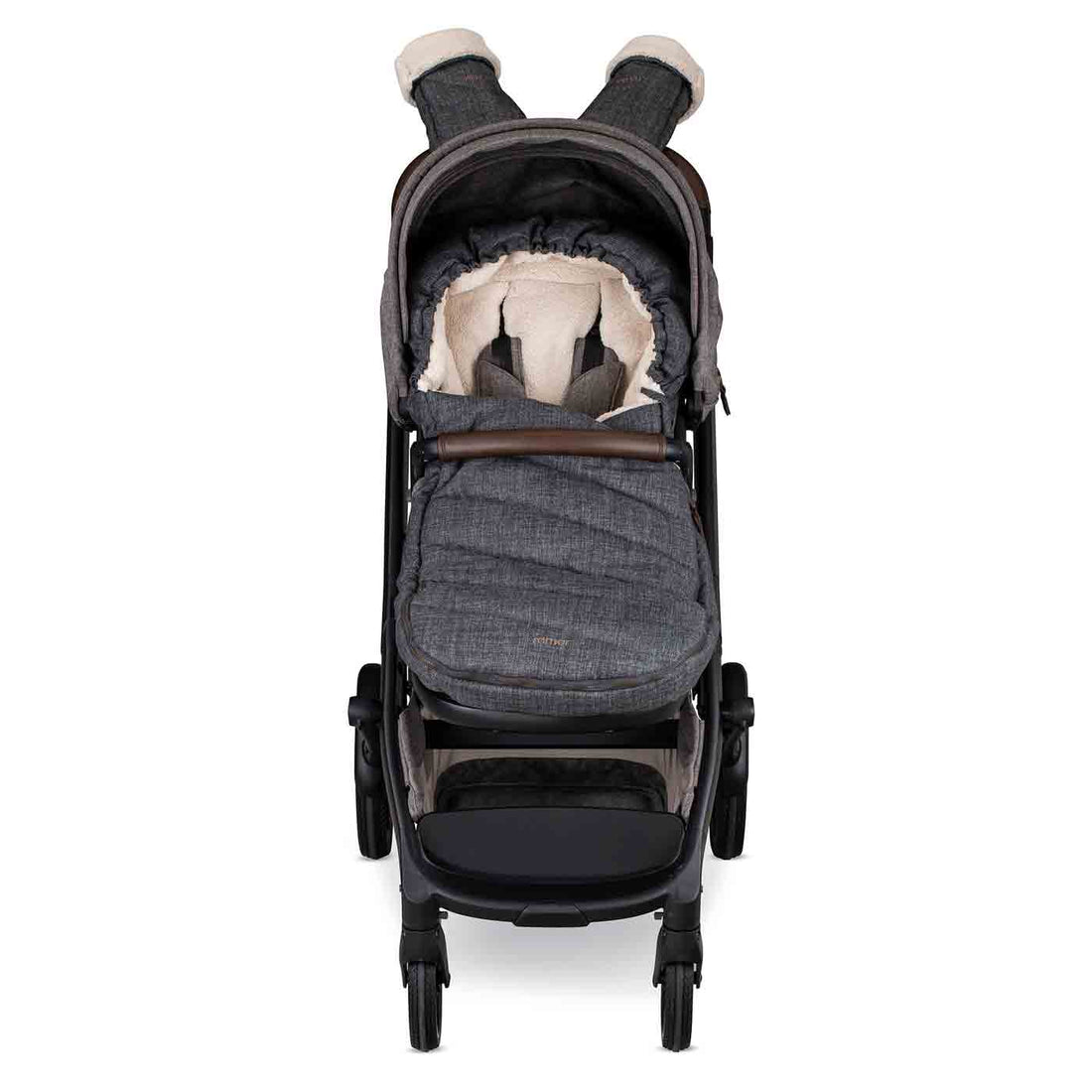 Romer® Winter Kit for Tura™ Stroller, Water-Resistant Footmuff and Mittens, Peppercorn