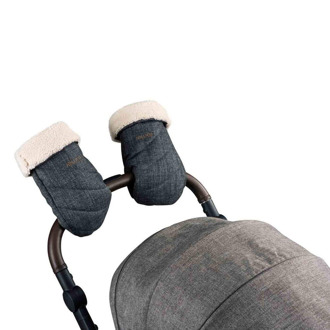 Romer® Winter Kit for Tura™ Stroller, Water-Resistant Footmuff and Mittens, Peppercorn