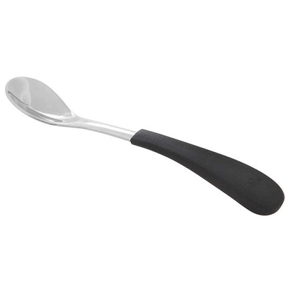 Avanchy Stainless Steel Infant Feeding Spoons (2 Pack) - Black_thumb1