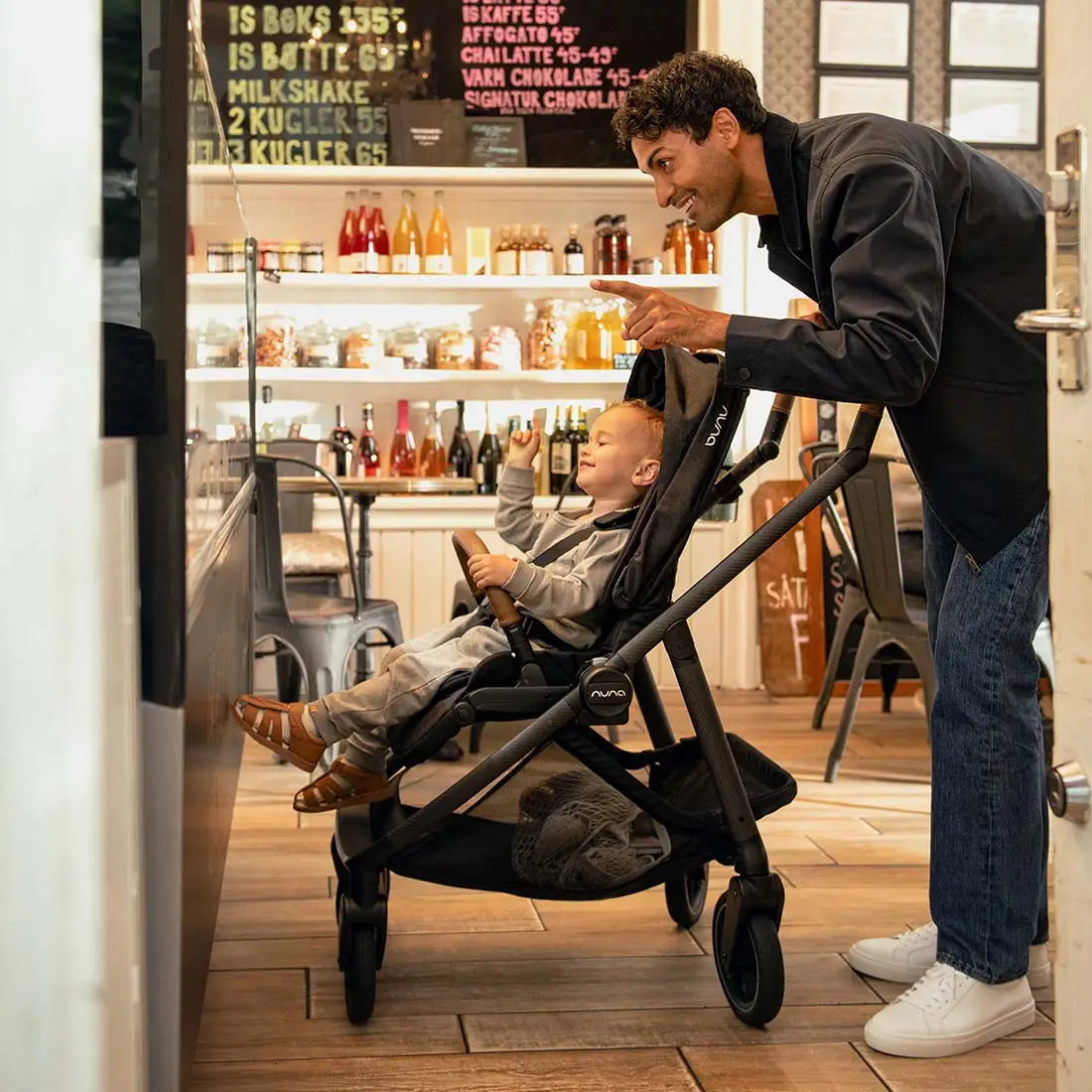 nuna 360 swivel stroller Nuna