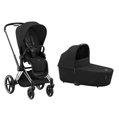 Cybex PRIAM 4 Stroller + 4 LUX Carry Cot Bundle