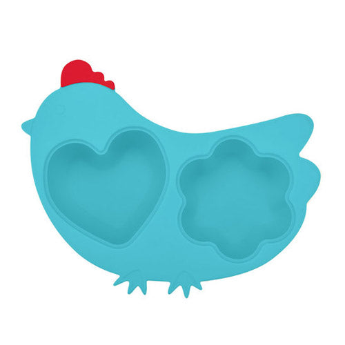 Innobaby Silicone Steamer with Lid - Chicken/Blue Product