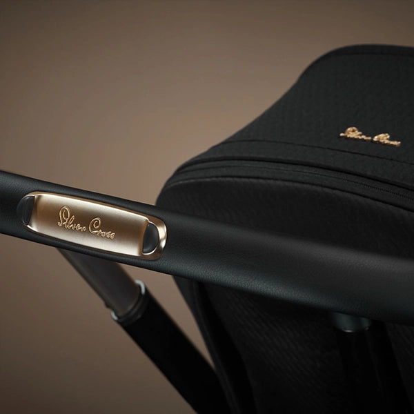 Silver Cross Reef 2 Stroller in Special Edition Espresso Handlebar Details