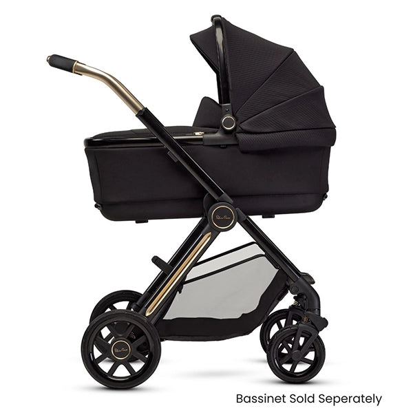 Silver Cross Reef 2 Stroller in Special Edition Espresso with Infant bassinet (sold separately)