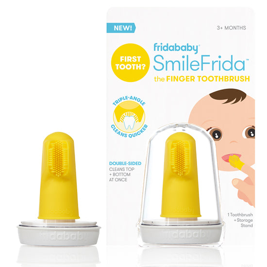 Fridababy SmileFrida the Finger Toothbrush - Yellow