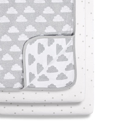 Snuz SnuzPod4 3 Piece Bedding Set in Cloud