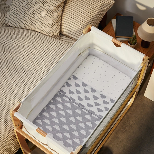 Snuz SnuzPod4 3 Piece Bedding Set in Cloud Lifestyle