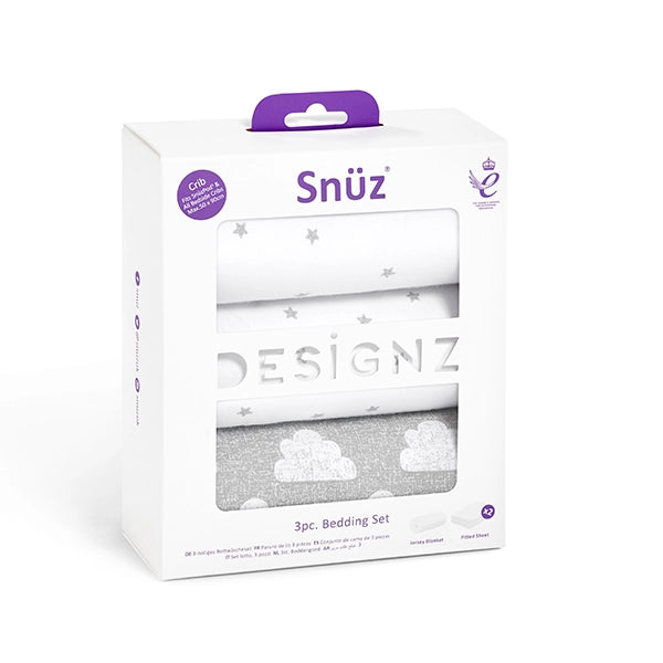 Snuz SnuzPod4 3 Piece Bedding Set Packaging