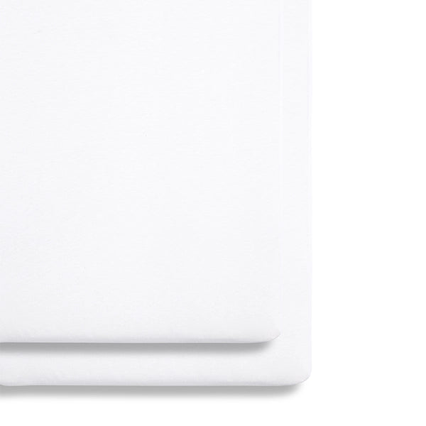Snuz SnuzPod4 Fitted Sheets - 2 Pack in White