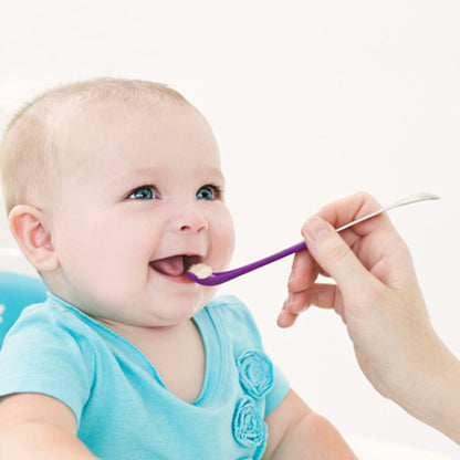 Boon Swap 2-in-1 Feeding Spoon - Pink/Purple-2