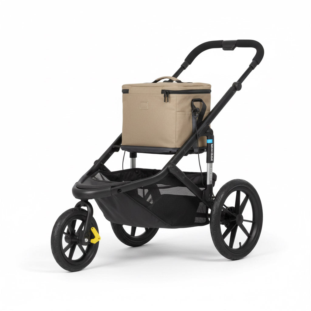 via velo jogging stroller Veer Switch&Jog (Switchback Seat, &Jog Frame) Brown Mica
