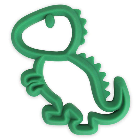 Itzy Ritzy Silicone Baby Teether - Dinosaur_thumb1