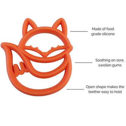 Itzy Ritzy Silicone Baby Teether - Fox_thumb3