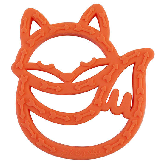 Itzy Ritzy Silicone Baby Teether - Fox_thumb1_thumb2