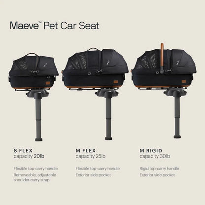 Tavo Pets Maeve Small pet Car Seat features 