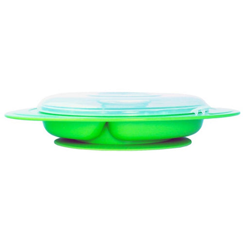 ThinkBaby ThinkSaucer Suction Plate - Light Green