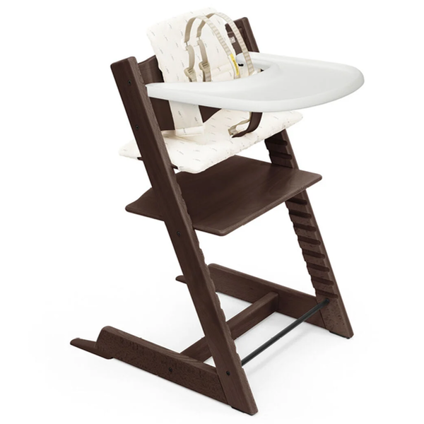 Stokke Tripp Trapp Highchair with Cushion and Tray ships for free