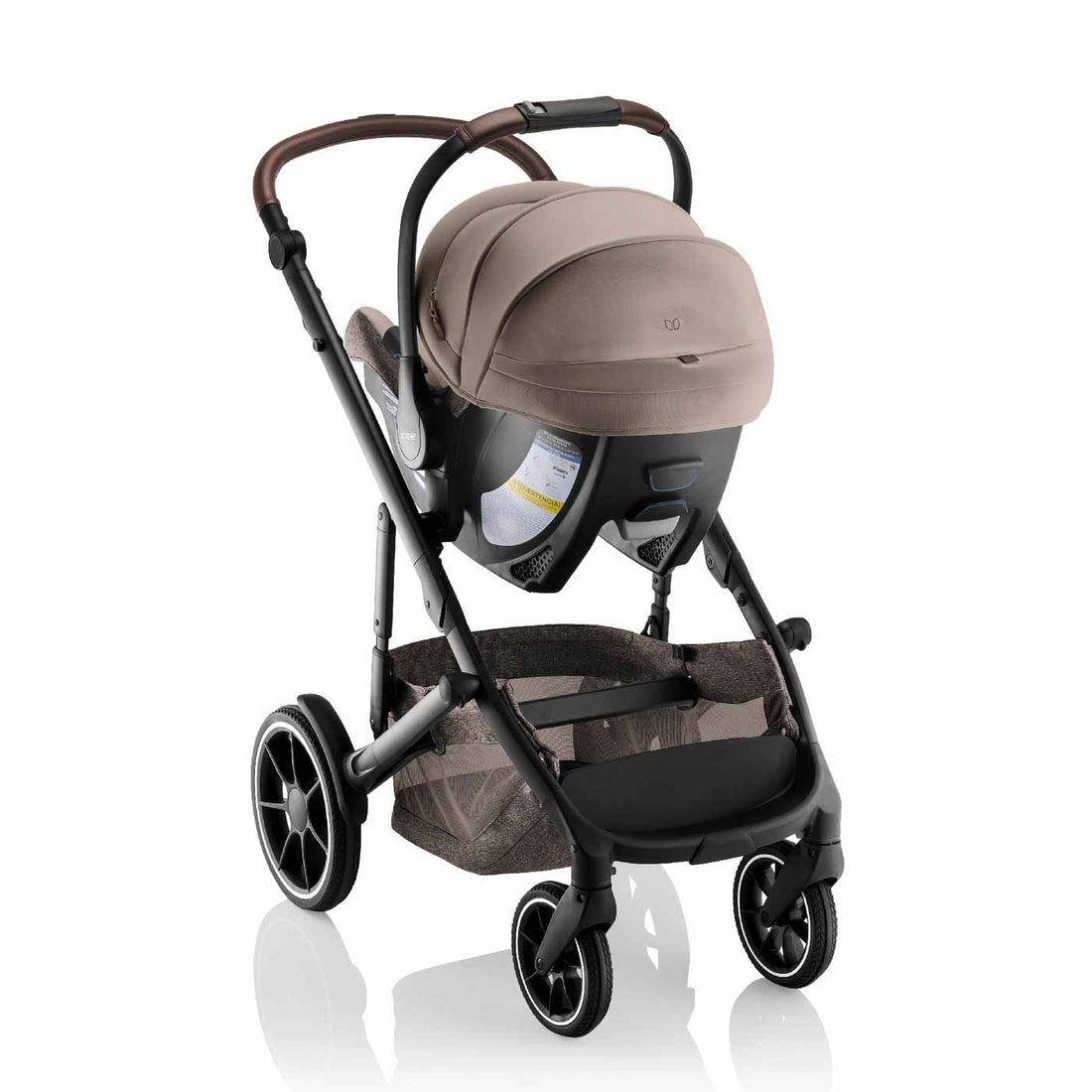 Romer Tura Stroller, Portable Toddler and Baby Stroller - Truffle