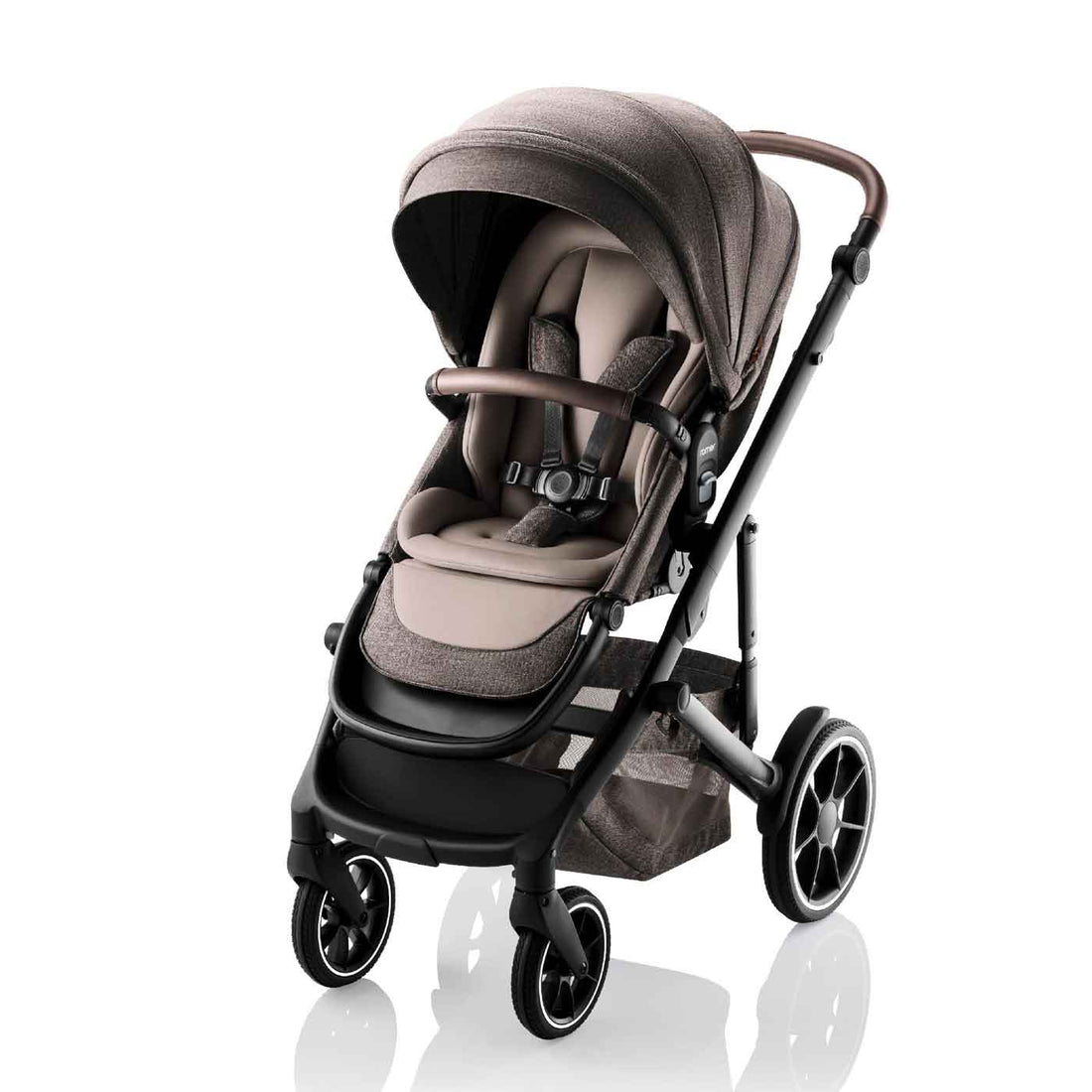 Romer Tura Stroller, Portable Toddler and Baby Stroller - Truffle