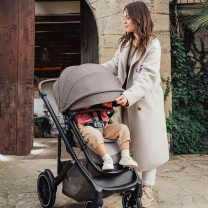 Romer Tura Stroller, Portable Toddler and Baby Stroller - Truffle