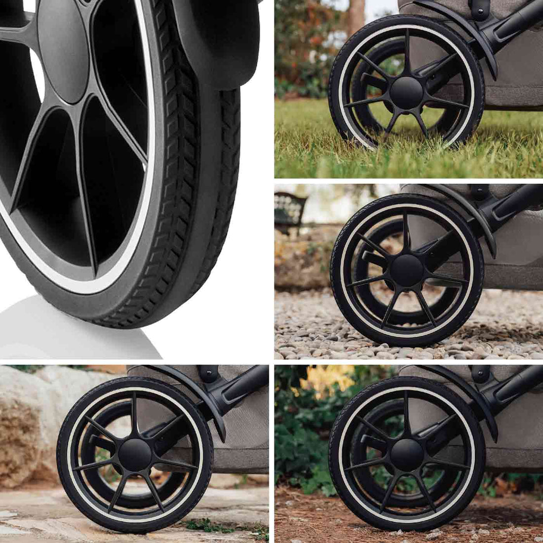 Romer Tura Stroller, Portable Toddler and Baby Stroller - Truffle