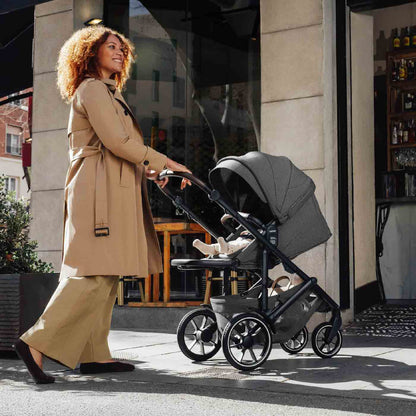 Romer Tura Stroller, Portable Toddler and Baby Stroller - Peppercorn