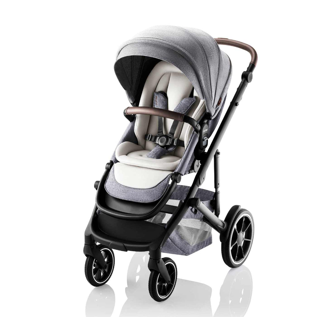Romer Tura Stroller, Portable Toddler and Baby Stroller - Pearl
