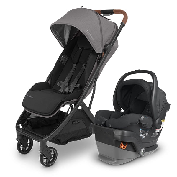 UPPAbaby Minu V3 in Greyson with Mesa V2 in Jake Travel System