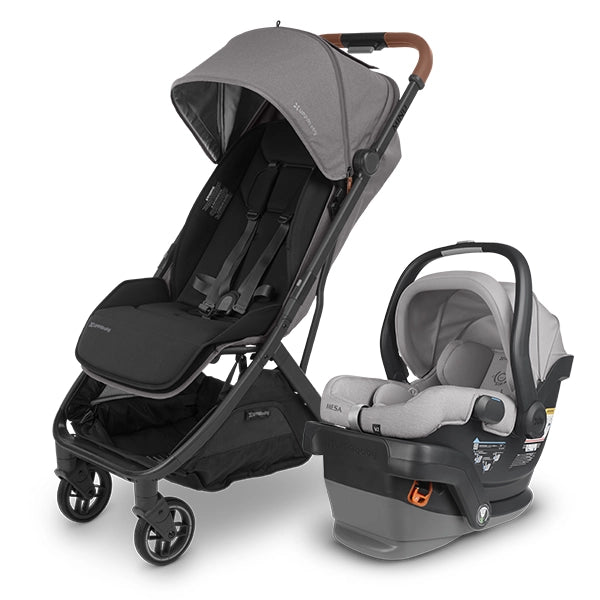 UPPAbaby MINU V3 Lightweight Travel Stroller with Mesa V2 Infant