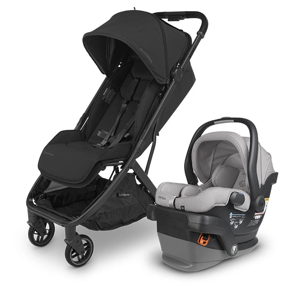 UPPAbaby Minu V3 in Jake with Mesa V2 in Stella Travel System