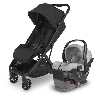 UPPAbaby Minu V3 in Jake with Mesa V2 in Stella Travel System