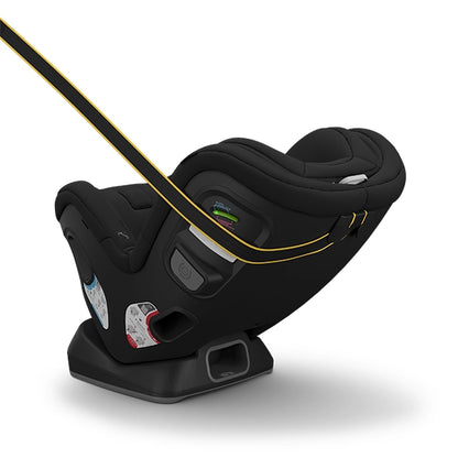 UPPAbaby Rove Fire Retardant Free Convertible Car Seat in Jake Tether Left