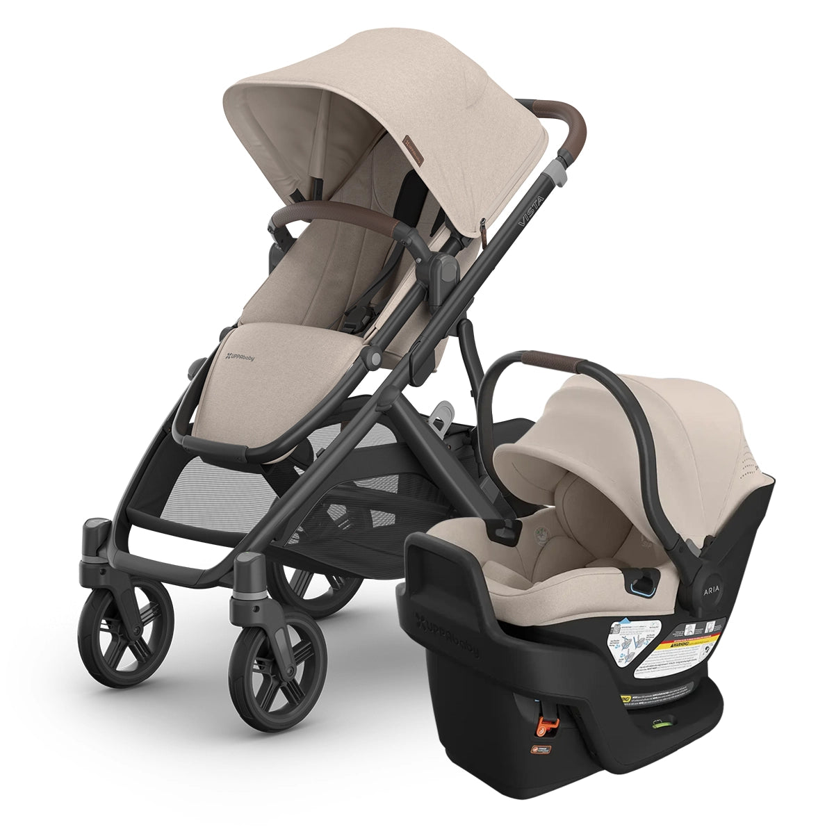 Uppababy Vista V3 + Aria V2 Travel System