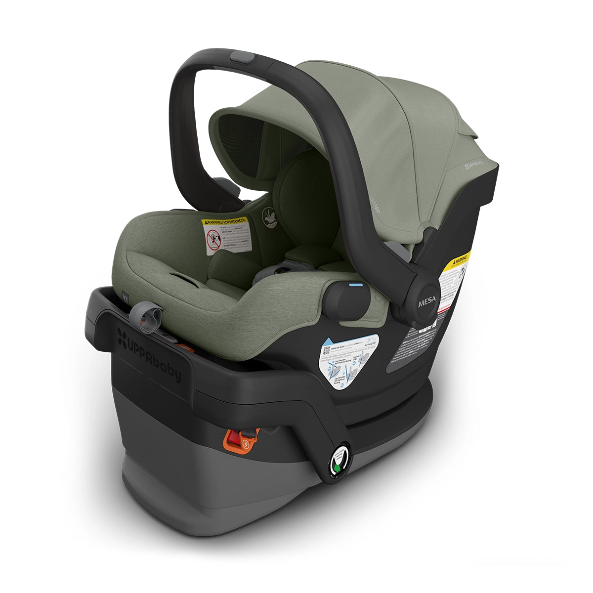 Uppababy Mesa V3 Infant Car Seat – Evelyn on Base