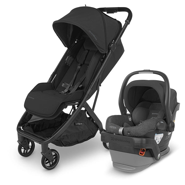 Uppababy Minu V3 in Jake with Mesa V2 in Greyson Travel System