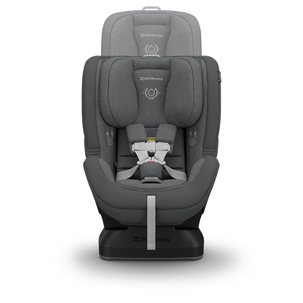 Uppababy Rove Fire Retardant Free Convertible Car Seat in Greyson Adjustable Headrest