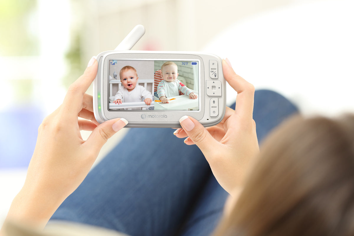 VM75 5" Video Baby Monitor - 2 Cameras