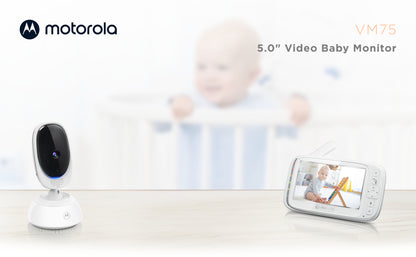 VM75 5" Video Baby Monitor
