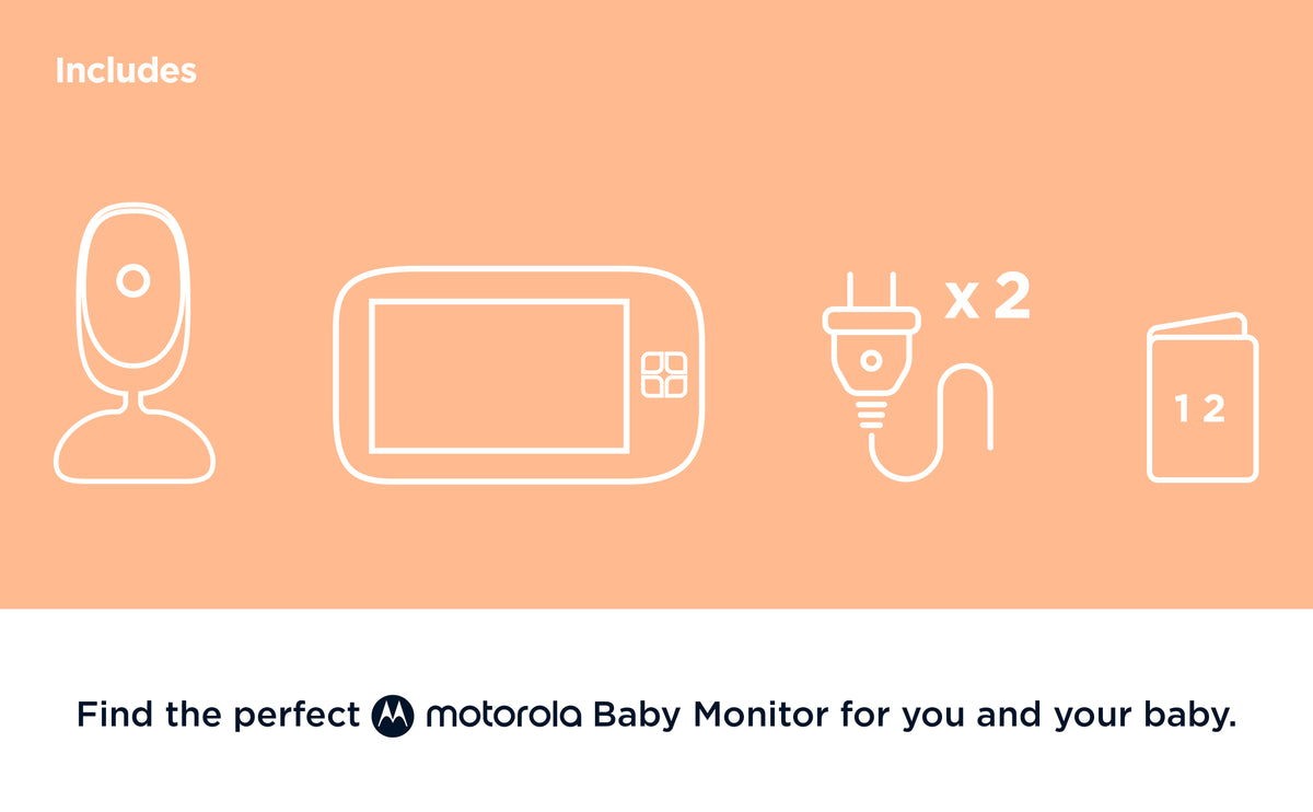 VM75 5" Video Baby Monitor