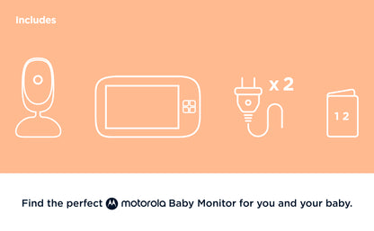 VM75 5" Video Baby Monitor