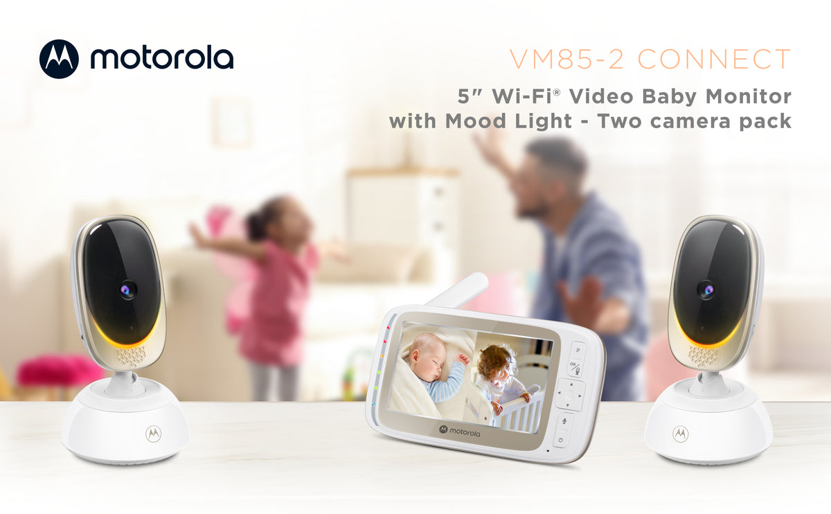 VM85 Connect 5" WiFi Video Baby Monitor - 2 Cameras