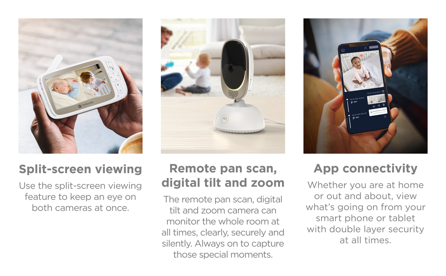 VM85 Connect 5" WiFi Video Baby Monitor - 2 Cameras