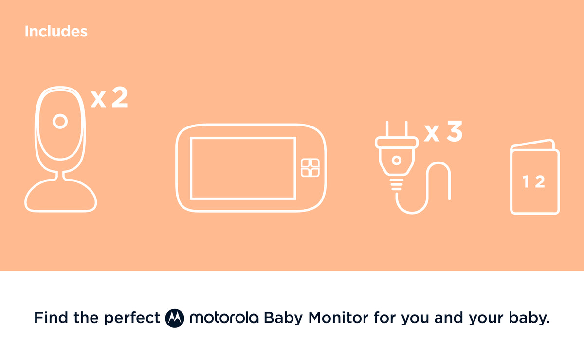 VM85 Connect 5" WiFi Video Baby Monitor - 2 Cameras
