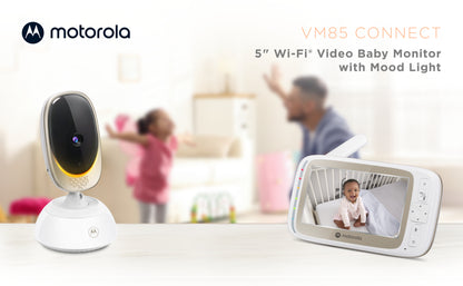 VM85 Connect 5" WiFi Video Baby Monitor