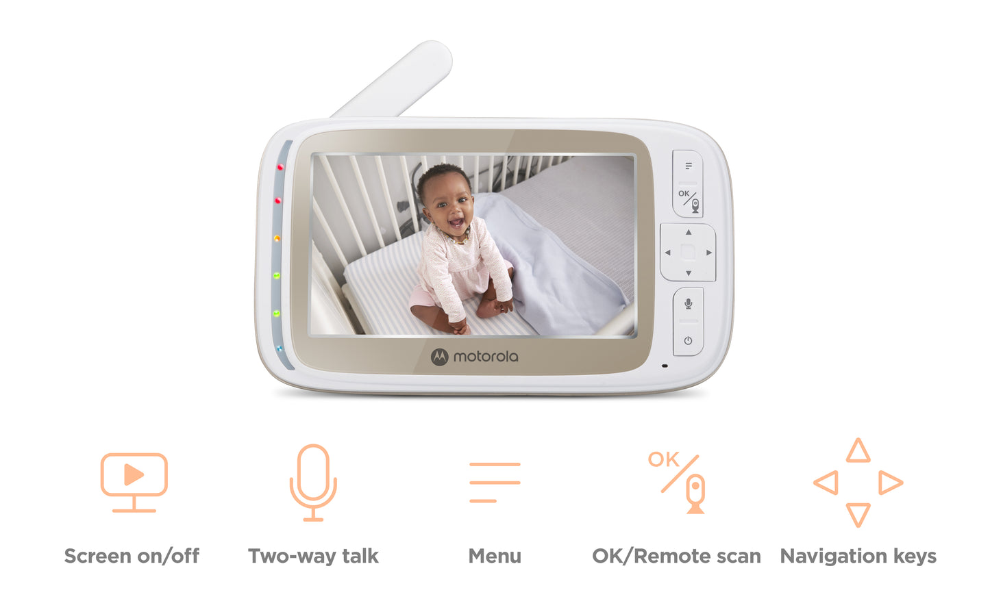 VM85 Connect 5" WiFi Video Baby Monitor