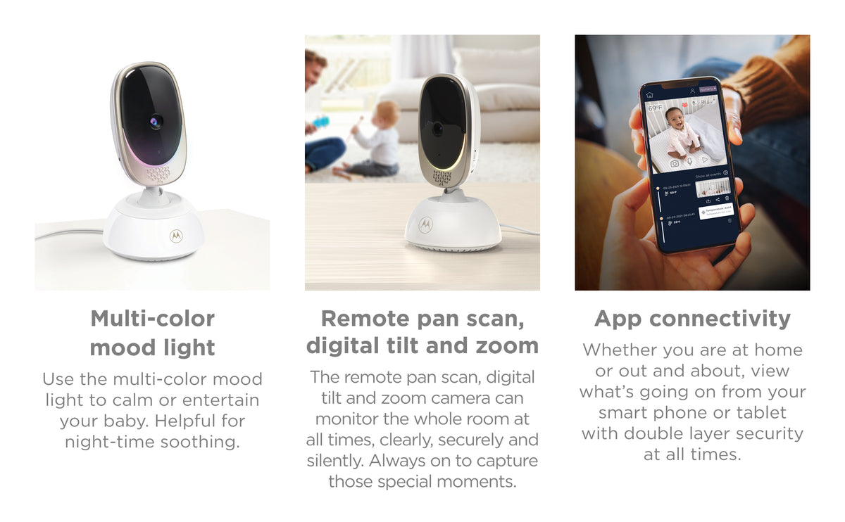 VM85 Connect 5" WiFi Video Baby Monitor