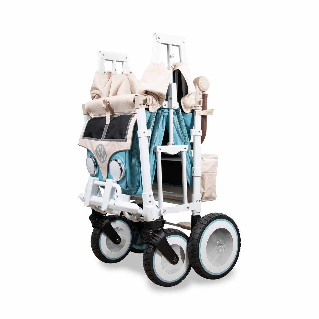 vw stroller wagon WonderFold VW2 Volkswagen Stroller Wagon Bondi Blue