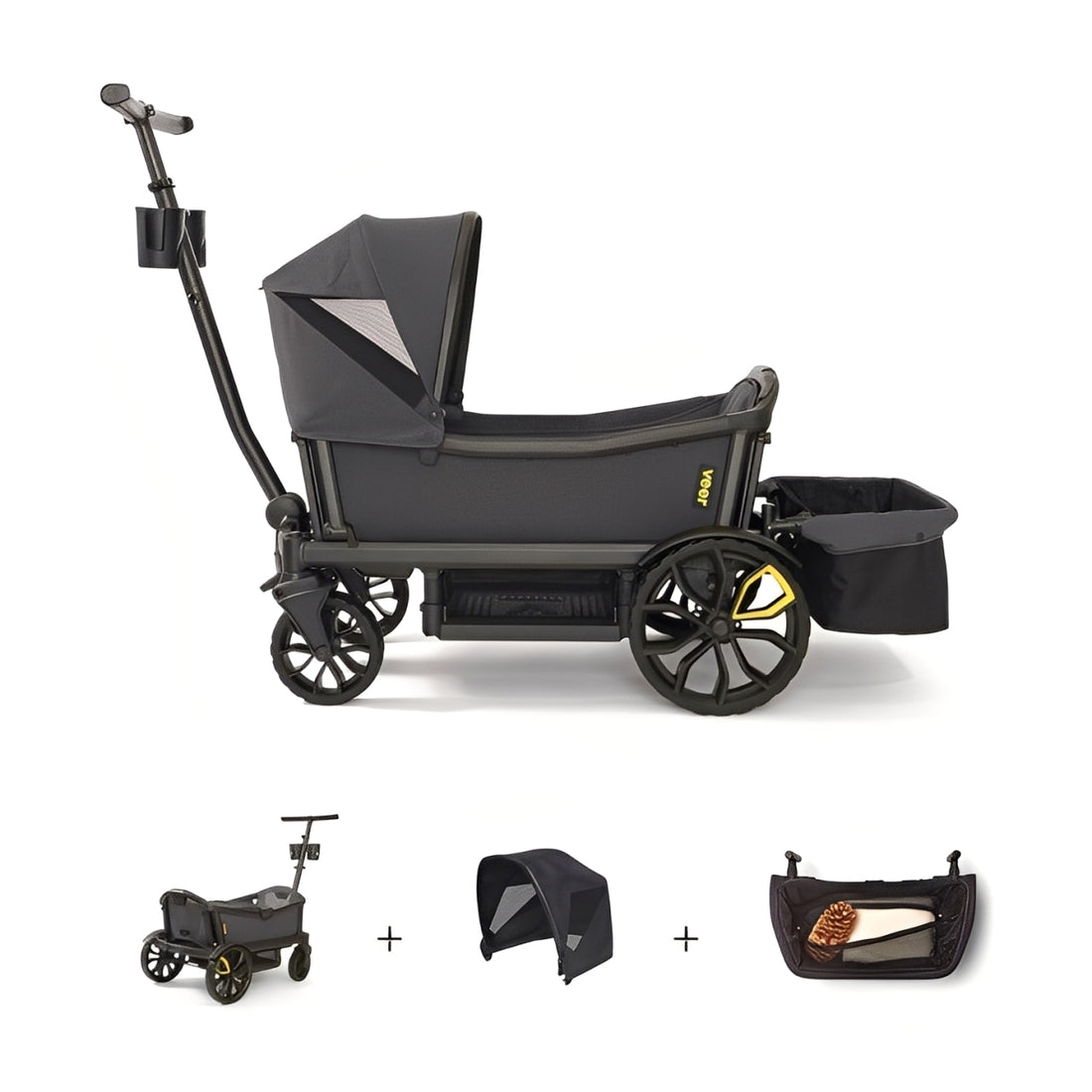 all terrain wagon stroller Veer Cruiser All Terrain Wagon Complete Bundle