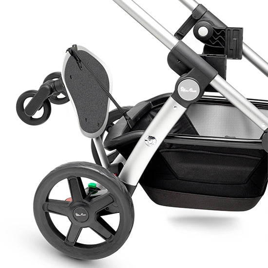 Silver Cross Wave Stroller Board Example lifted